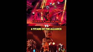 6 deadly sins of hell vs 6 titans of the alliance skibiditoiletmultiverse helluvaboss edit [upl. by Agathy]