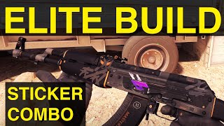 Elite Build Sticker Craft AK47 CS2  Sticker Combo [upl. by Nylhtac]