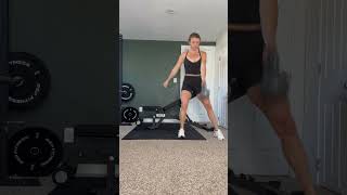 lateral walking kettlebell swings [upl. by Eisenstark886]