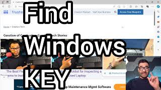 How to find your Windows Key No Software needed [upl. by Roland]