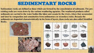 Sedimentary Rocks  Introduction  Hindi  Part1  Engineering Geology [upl. by Constantina759]