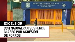 CCH Naucalpan sin clases por muerte de estudiante tras riña de porros [upl. by Piotr]