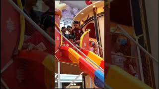 Fun in a mall with Shlok and Ovi🥳funholidaymallclowntownseawoodsnexusgrandcentralmall [upl. by Sanfourd]