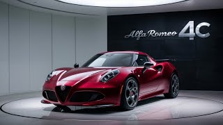 quotSpeed Meets Elegance Alfa Romeo 4C 2025quot [upl. by Ettolrahc]