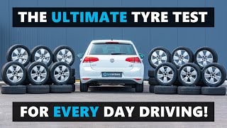 12 of the BEST car tyres for every day driving tested and reviewed [upl. by Eelaras]