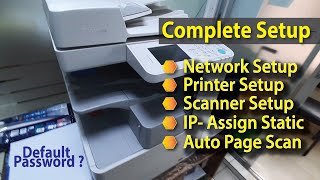 Canon IR 2520W Photocopier ScannerPrinter amp Network Installation Complete Guide [upl. by Ettevi]