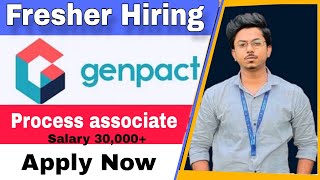 Genpact fresher job  Genpact hiring  Genpact fresher opening [upl. by Araic]