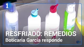 Remedios para el resfriado  Boticaria García en Saber Vivir [upl. by Olotrab584]