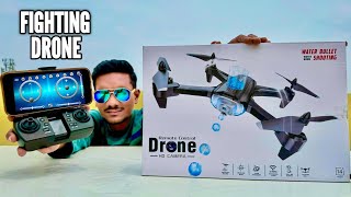 RC Water Gel Ball Blaster Drone Unboxing amp Flying Test  Chatpat toy TV [upl. by Odnanref817]