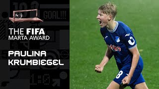 Paulina Krumbiegel  Duisburg v Hoffenheim  FIFA Marta Award 2024 Nominee [upl. by Enibas]