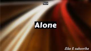 TKKH  Alone Official Audio Video [upl. by Betta]