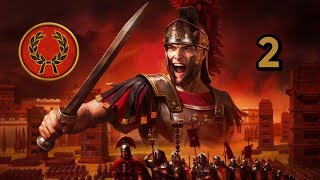 FLAVIUS IN PERIL Total War Rome Remastered  Julii Campaign 2 [upl. by Niras]