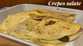 Crepes salate  3 idee semplici per farcirle [upl. by Anafetse]