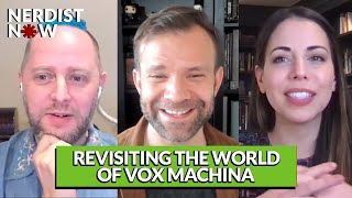 Legend of Vox Machina Laura Bailey Taliesin Jaffe amp Liam OBrien Share Critical Role Memories [upl. by Deina]