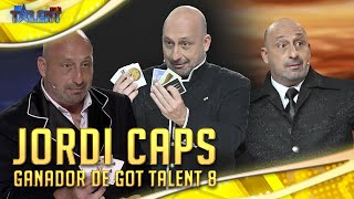 JORDI CAPS gana GOT TALENT ESPAÑA 2022 y es el PRIMER MAGO en la HISTORIA que gana el programa [upl. by Kassi229]