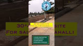 Open site for sale  Bangalore airport near  devanahalli [upl. by Olnee50]