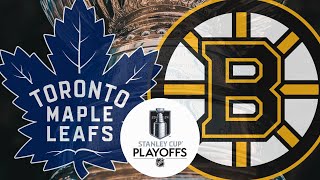 Toronto Maple Leafs VS Boston Bruins Playoff Preview [upl. by Hanafee811]