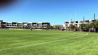 Will McCabe practising his goal kicking 2nd August 2024 [upl. by Anair986]