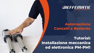 Tutorial Installazione Meccanica ed Elettronica del Kit PMPM1 per Automazione Cancelli a Battente [upl. by Laurin]