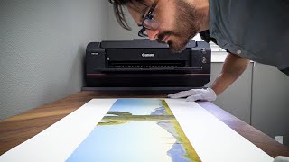 Canon Pro 1000 tutorial Installazione stampante Canon imagePROGRAF PRO1000 [upl. by Ramilahs434]