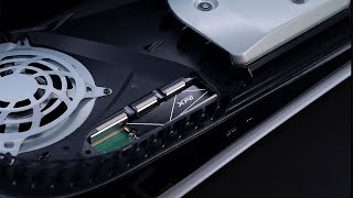 XPG 1TB GAMMIX S70 Blade PS5 SSD Install [upl. by Ellehcer]