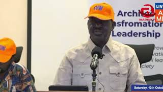 Raila Odinga names Kisumu Governor Anyang Nyongo as new ODM party leader [upl. by Elle286]