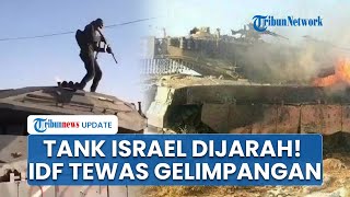 Rangkuman IsraelHamas Tank Israel Dijarah Brigade AlQassam Pangkalan Udara Dirudal IDF Tewas [upl. by Nimref]