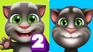 My Talking Tom 2 Vs Talking Tom baby 🐥 vs My Talking Tom 2 Funny Moments Gameplay Walkthrough [upl. by Clementas]