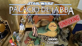 UNBOX PALACIO DE JABBA THE HUTT STAR WARS [upl. by Ellekim]