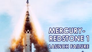 MERCURYREDSTONE 1  Launch failure 19601121 [upl. by Esyned592]