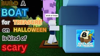 Build A Boat For Treasure on HALLOWEEN is kind of scary [upl. by Alael]