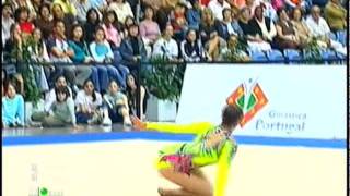 Alina Kabaeva Hoop Final World Cup Portimao 2007 [upl. by Yenolem]