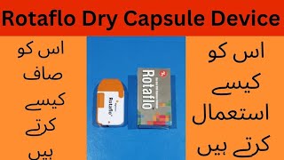 How to Use Rotaflo inhaler  Dry powder inhaler  Rotaflo device [upl. by Nalro334]