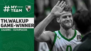 Thomas Walkup drains gamewinning layup to sink Olympiacos [upl. by Hare799]