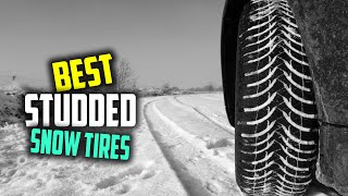 Best Studded Snow Tires for Trucks Cars Jeep SUV Bikes amp Plowing Top 5 Reviews in 2024 [upl. by Gunther]