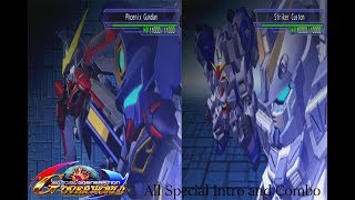 SD Gundam G Generation Overworld  All Special IntroCombo Attacks [upl. by Gina]