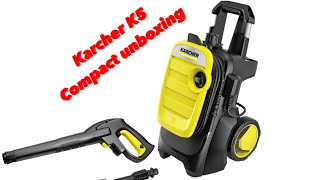 Karcher K5 Compact unboxing [upl. by Euqinu]