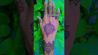 Mehndi design ytshorts youtubevideo beautiful monimehndidesign [upl. by Ardys]