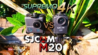 VLOG Supremo 4k VS SJcam M20 Video Low Light Photo amp Audio Sample Ph [upl. by Edee]