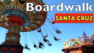 Schönster Freizeitpark der USA  Santa Cruz Boardwalk 🎡 [upl. by Nylrahs275]