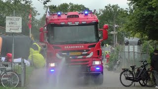 Opendag Brandweer Wormerveer 2024 Verschillende Hulpdiensten met spoed onderweg [upl. by Ydnab191]