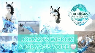 GW2  Guild Wars 2 • Jormag Legendary  Jormags Wisdom and Jormags Voice  Noble Aurochs 🤍 [upl. by Mcginnis]