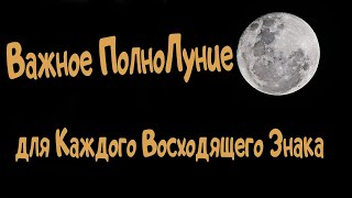 🌔ПолноЛуние Совет для Каждого Восходящего Знака Ведическая астрология [upl. by Rovert]