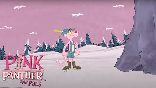 Pink Panther Climbs a Mountain  35Minute Compilation  Pink Panther and Pals [upl. by Ettevol]