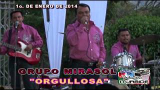 GRUPO MIRASOL  ORGULLOSA en vivo  1o de Enero de 2014 [upl. by Anais]