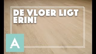 Verbouwen de vloer ligt erin I VLOG 5 I Angelo Dorny [upl. by Traggat]