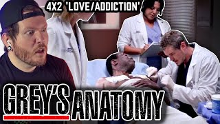 Greys Anatomy REACTION 4x2 LoveAddiction [upl. by Danziger]