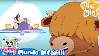 🎵 Mix Infantil Cristiano 2024  40 MIN🥰🎉  Mundo Infantil💕✨ [upl. by Thursby975]