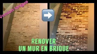 Comment Rénover un Mur en Brique en un Weekend [upl. by Atinad]