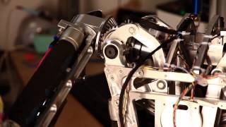 Hybrid pneumatic electric humanoid robot arm [upl. by Notlad]